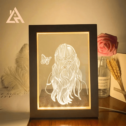 frame lamp - Lyvora home